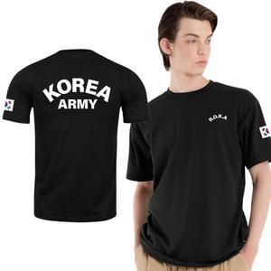 ROKA 반팔 티 로카티 티셔츠 커플 룩 템 PX 군인 공군 육군 해군 해병대 라운드티
