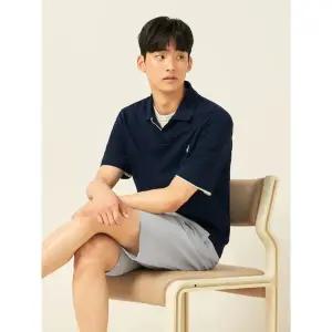 빈폴 25SS 오픈 칼라넥 반소매 티셔츠 - 네이비(BC5542C21R) 1596078