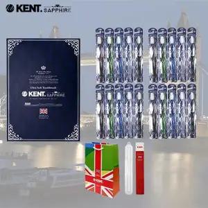 켄트 사파이어 초극세모 칫솔 20P 분 1P포함 +칫솔케이스+쇼핑백