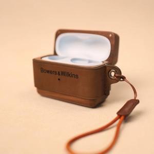 Bowers & Wilkins PI8 / PI6 이어폰용 수제 목재 가죽 케이스 B&W용 레트로 월넛 보호 커버