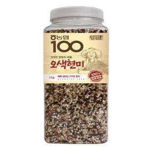 농협 100 오색현미 잡곡 현미 2kg 7421967