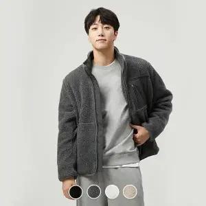 [지오다노] 071921 플리스 목넥 자켓