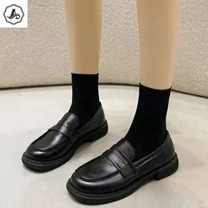 [애슬릿] 여성 로퍼 가을 클래식 학생화 데일리 캐주얼