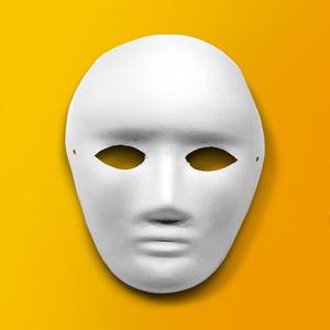 (핸즈스토어) 종이가면(종이탈)-사람탈(어른용) 10개