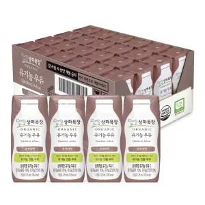 상하목장 유기농 코코아우유, 125ml, 24개