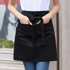 여름용 바리스타 허리 앞치마 식당 주방 미니 남자