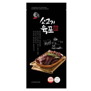 고려식품 홍두깨살 소고기육포 100g x 30개 매운맛 쇠고기 우육포
