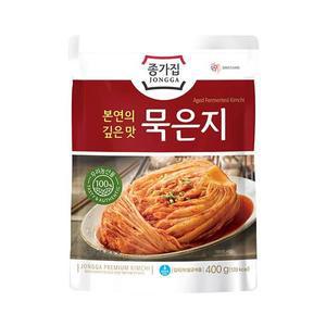 종가 묵은지 (파우치) 400g 김치볶음밥 김치찌개 신김치 김치찜