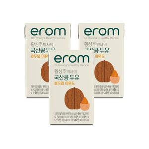 이롬 황성주 국산콩 두유 호두 아몬드 140ml 24팩