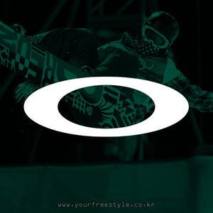 1346 Oakley_4 cutting, 스노우보드  오클리 스티커,카스티커,헬멧,튜닝