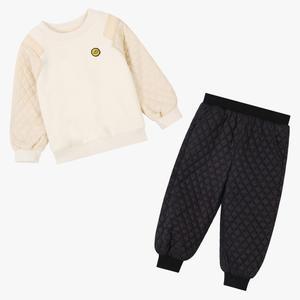 [밀리밤] 밀리 말랑한 패딩맨투맨 상하세트 MLMS23N1Z