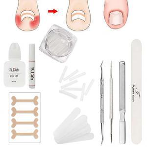 내향성 내향 샌딩 셀프 우드 내성발톱 교정 발톱 밴드 도구 교정기 테이핑 파일 기구 팁 테이프 사포