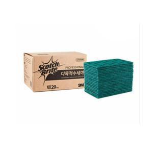 3M 스카치 브라이트 다용도 청수세미 150mm x 230mm 20개