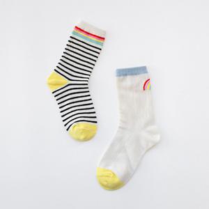 [아이러브제이] KR.트니 무지개 양말 2종 SET JXSSO19