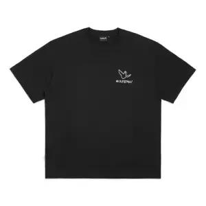 [마크곤잘레스] 마크곤잘레스 한글 그래픽반팔티셔츠 - BLACK