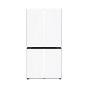LG 875L 4도어 양문형 1등급 AI 절약모드 냉장고 오토클로징 화이트