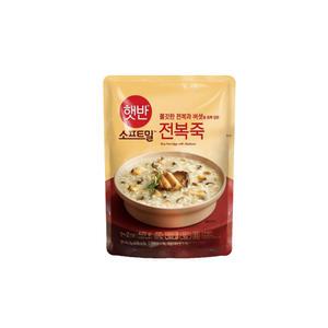 햇반 비비고 소프트밀 죽 전복죽 420g