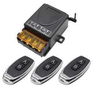 무선 리모컨 RF 스위치 라이트 램프용 릴레이 워터 펌프 차고 문짝 액세스 시스템 433Mhz AC 110V 120V 240V 220V 30A