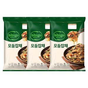 CJ제일제당 비비고 잔칫집모둠잡채 644g 3개