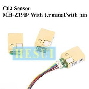 적외선 이산화탄소 센서, 공기 질 모니터링, CO2 감지, MH-Z19B