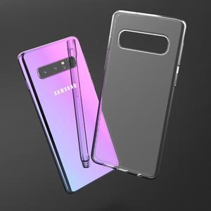 삼성 갤럭시 S10 플러스 S10E 용 클리어 케이스 5G 보호 커버 소프트 방지 충격 투명 TPU 전화