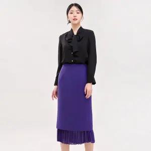 [미니멈](의정부점)플리츠 안감 슬림핏 스커트 MYCGWS7130