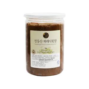 천등산전통발효식품 재래식된장 3kg /맛있는 한식조선된장