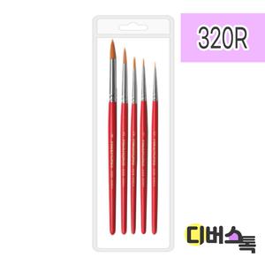 붓세트 화홍 인조세필 320붓 5본조 세트