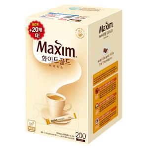 맥심 화이트골드 커피믹스 180개+20T(200개입)