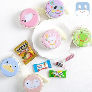 [기타]틴케이스 간식 지갑 유치원 어린이집 구디백 답례품 포장 생일선물 사탕 세트 간식꾸러미 교회 영...