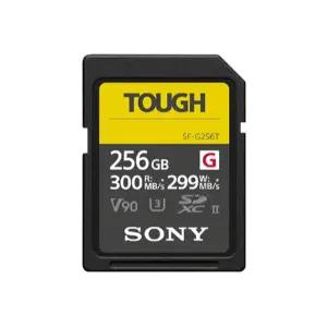 소니정품 SF-G256T 터프 V90 SD카드 UHS-II 초고배속 방수/방진