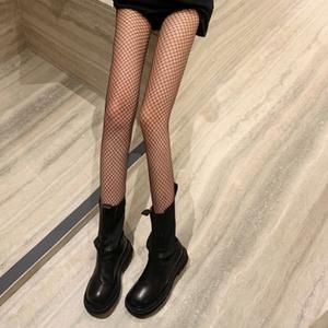 여름 쿨 망사스타킹 작은그물 검정 팬티스타킹 블랙