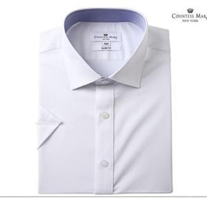 [롯데백화점]카운테스마라 S/S(반소매/슬림핏)스판원단 편한셔츠CDHV2B5455A0