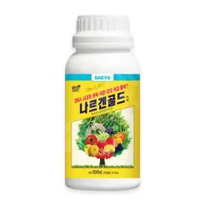 대유 나르겐골드 500ml 작물 생육 활력 복합비료 식물영양제