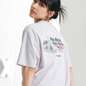 요넥스 배드민턴 오버핏 캐주얼 반팔 티셔츠 243TS041U