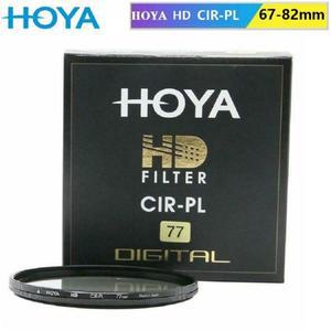 HOYA 니콘 캐논 소니 카메라 렌즈용 HD CPL CIR-PL 필터, 원형 편광 슬림 액세서리, 67_72_77_82mm