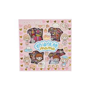[꾸꾸까까]아이두DIY 모모의 100장 스티커박스 크림 요구르트 다꾸 스티커 세트