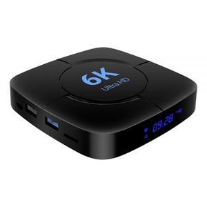 TV 셋톱 박스 스마트 수신기 OTT 탑 H616 IPTV 안드로이드 10.0 음성 어시스턴트 6K 3D 와이파이 2.4G 5.8G