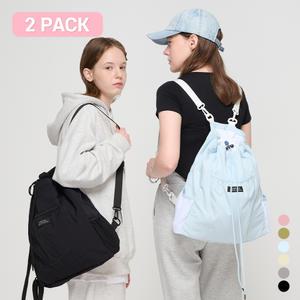 [로아드로아][1+1] 드로우 스트링 백팩 (6 COLOR)