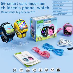 샤오미 미지아 스마트 워치 SOS GPS 위치 SIM 카드 통화 스마트워치 카메라 방수 시계 남아 여아 4G 2025
