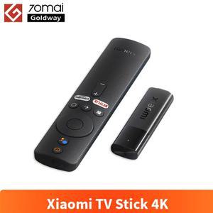 크롬캐스트 글로벌 버전 Xiaomi Mi TV 스틱 4K 안드로이드 11 쿼드 코어 2GB RAM 8GB ROM 블루투스 Netflix Wifi Google Assistant Yo