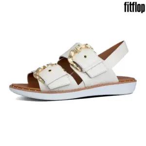 핏플랍 Duocomff 카이아크록샌들 크림 여성 신발 Y05-031