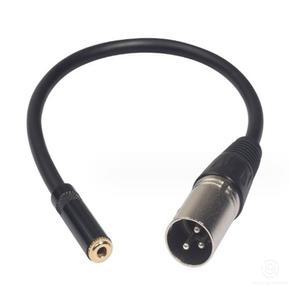 캐논 XLR TO 3.5 MF 암수케이블 마이크 믹서 옥스선 변환잭 AUX 변경 연결 레코드 스피커 출력 연결잭