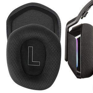 Logitech G535 G 헤드폰 헤드셋 용 1쌍 교체 메쉬 패브릭 이어 패드 쿠션 밴드 수리 부품