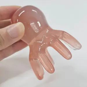 문어 괄사 마사지기 두피 바디 얼굴 승모근 마사지 문어괄사마사지기