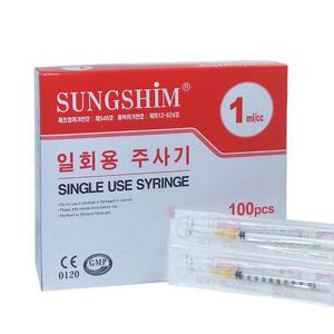 [성심]일회용주사기/[]1ml 26Gx13mm 100개입