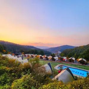 [경기 펜션] 포천 노블글램핑펜션 (포천)