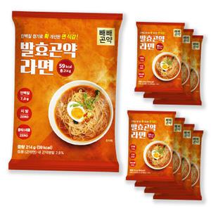 발효곤약라면 214그램 59칼로리 8/4/12팩