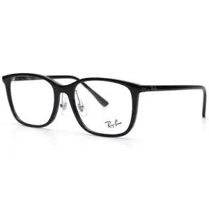 RB7168D 2000 55mm 레이벤 블랙 코받침 컬러뿔테 안경