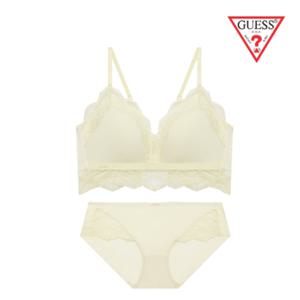 [게스언더웨어](타임스퀘어점패션관)레이스매칭 풀커버 몰드브라렛GCWBR/BP923CRM